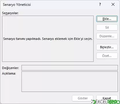 Senaryo Yöneticisi