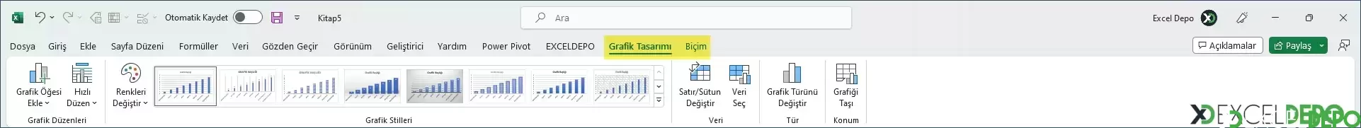 Sekmeler