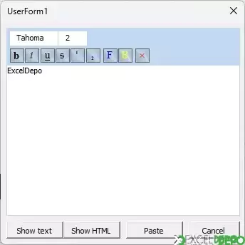 Gelişmiş Textbox Nesnesi Oluşturma