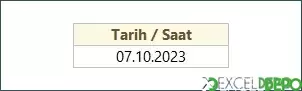 Sadece Tarihe Dönüştürme