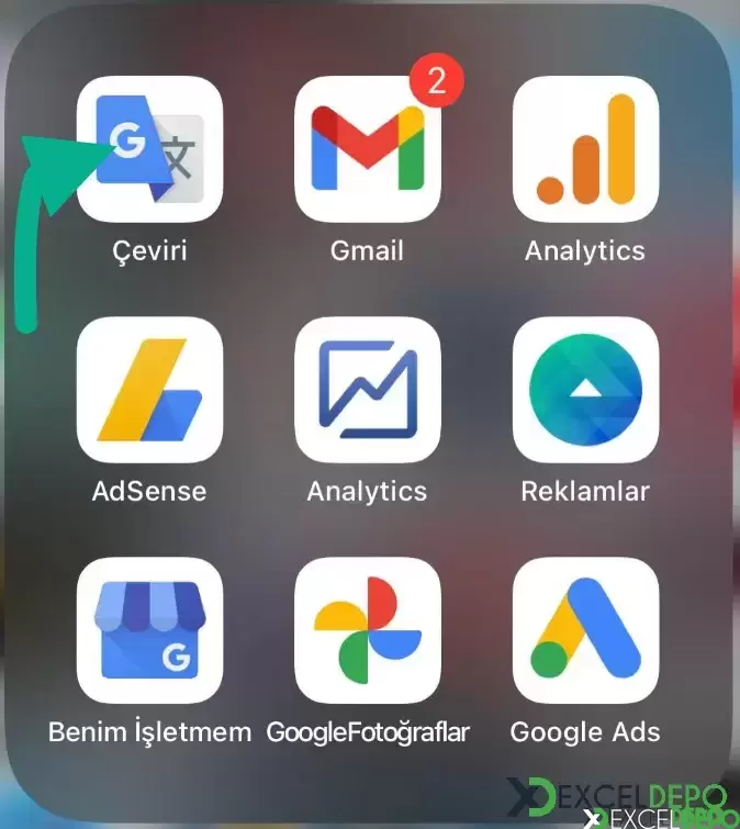 Kağıttaki Yazıyı Excele Aktarma