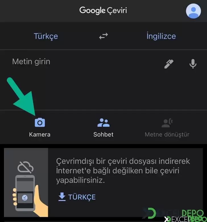 Kağıttaki Yazıyı Excele Aktarma