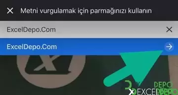 Kağıttaki Yazıyı Excele Aktarma
