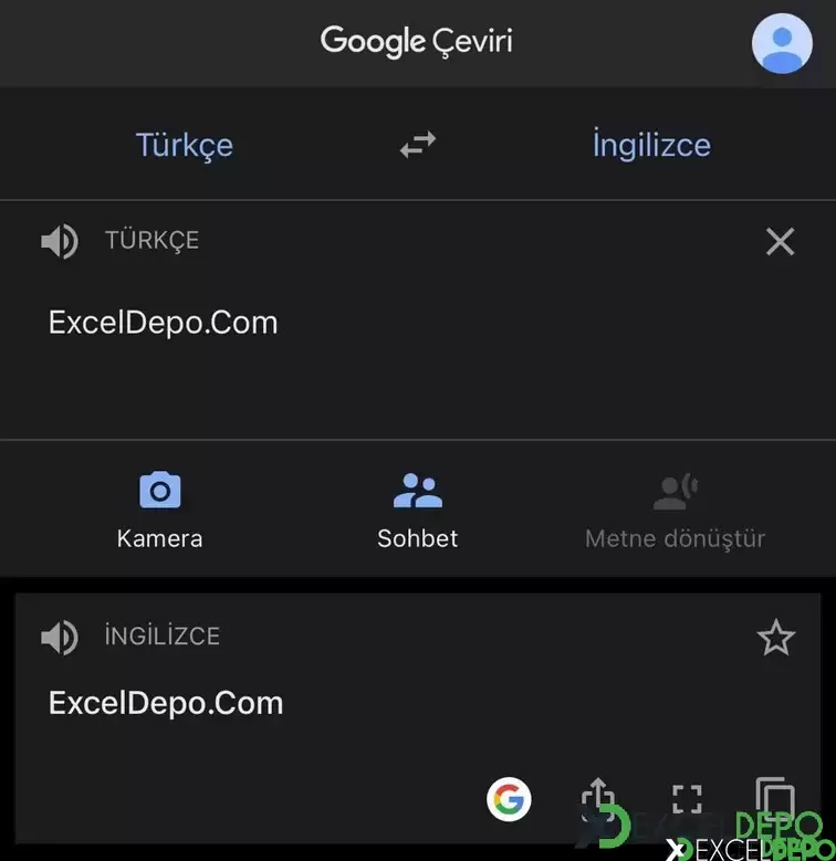 Kağıttaki Yazıyı Excele Aktarma