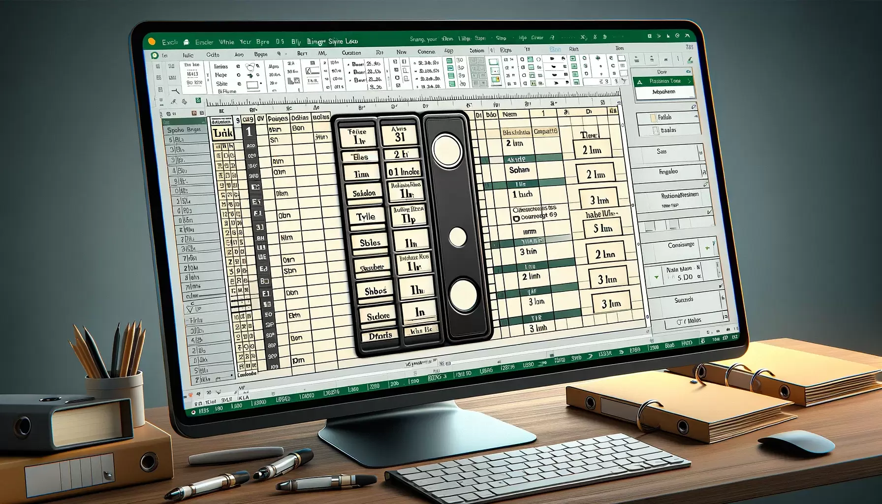 Dosya 'Excel Sayfalarında Klasör Sırtlığı Oluşturma'