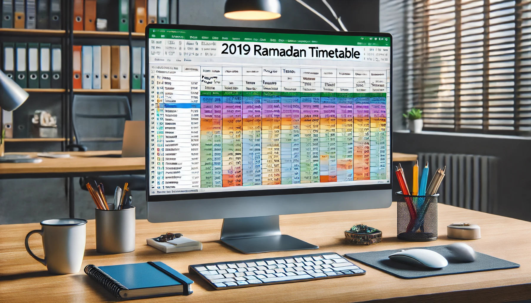 2019 İmsakiye Hazırlama