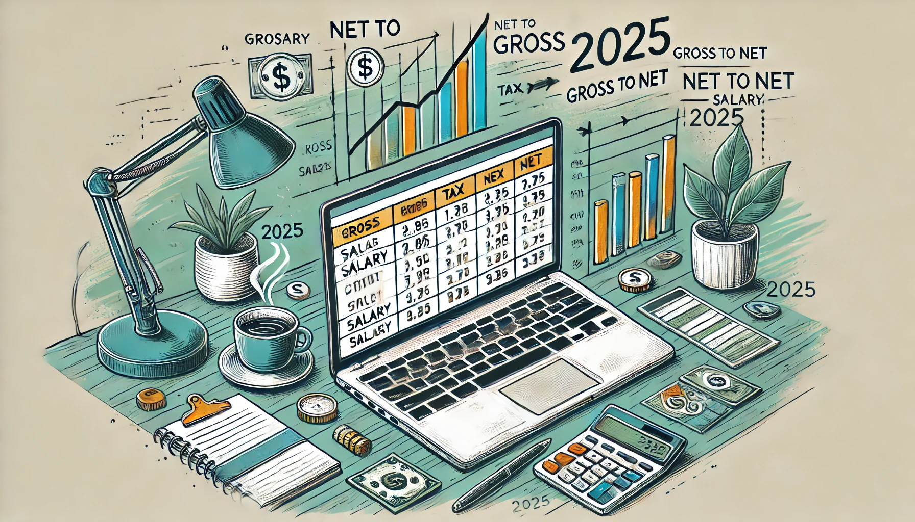 2025 Netten Brüte Brütten Nete Maaş Hesaplama