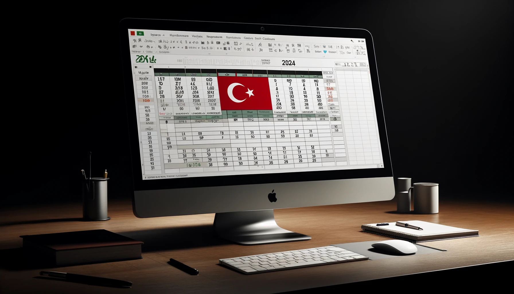 2025 Yılı Excel Takvimi