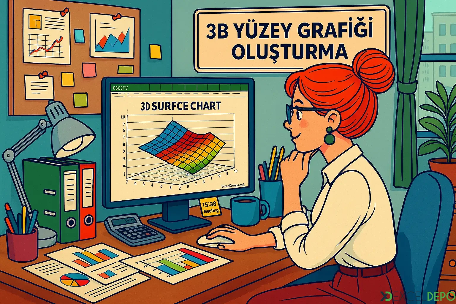 Dosya '3B Yüzey Grafiği Oluşturma'