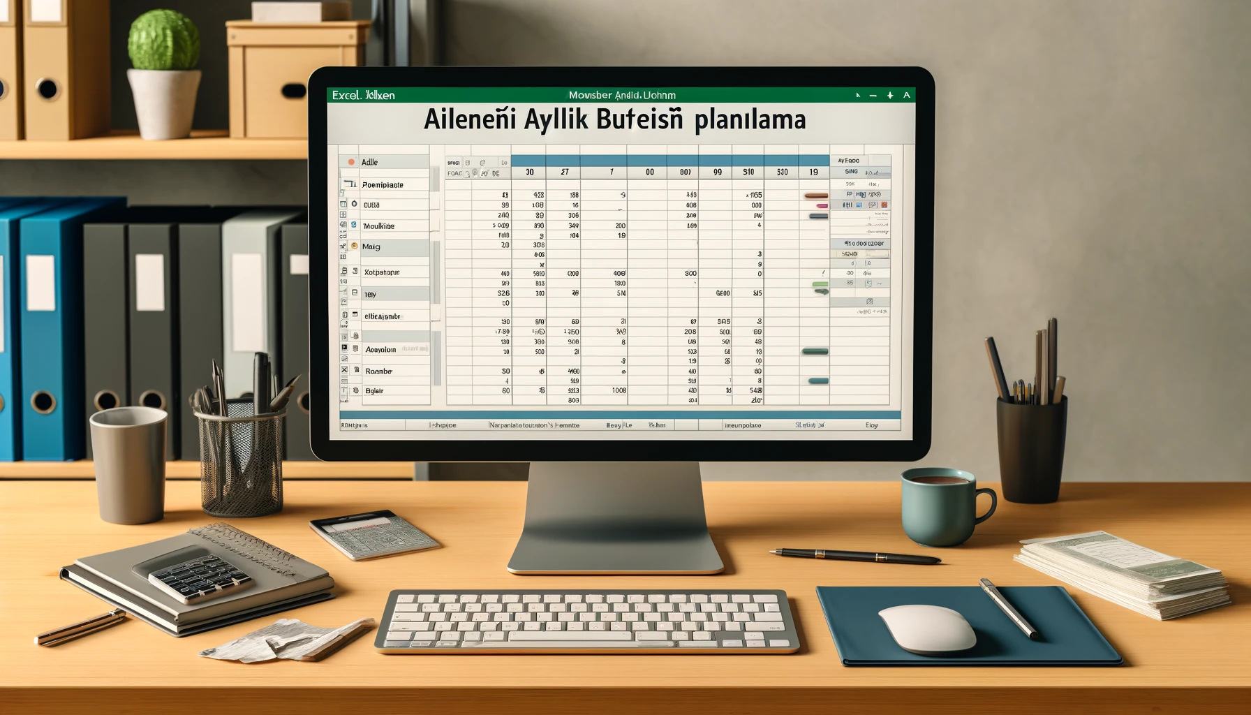 Dosya 'Ailenin Aylık Bütçesini Planlama'