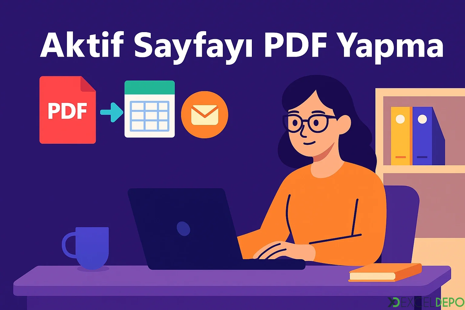 Aktif Sayfayı PDF Yapma