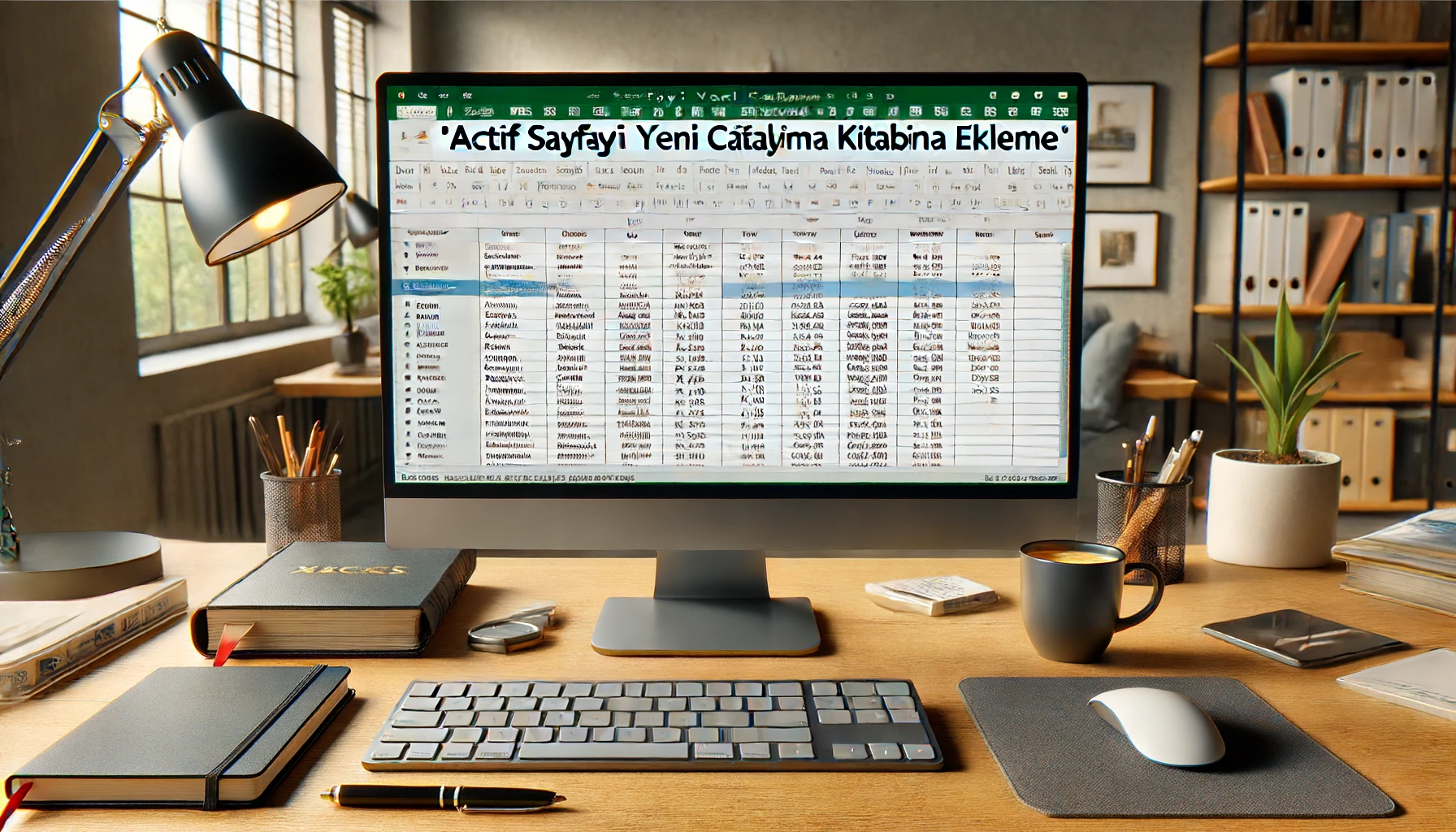 Aktif Sayfayı Yeni Çalışma Kitabına Ekleme