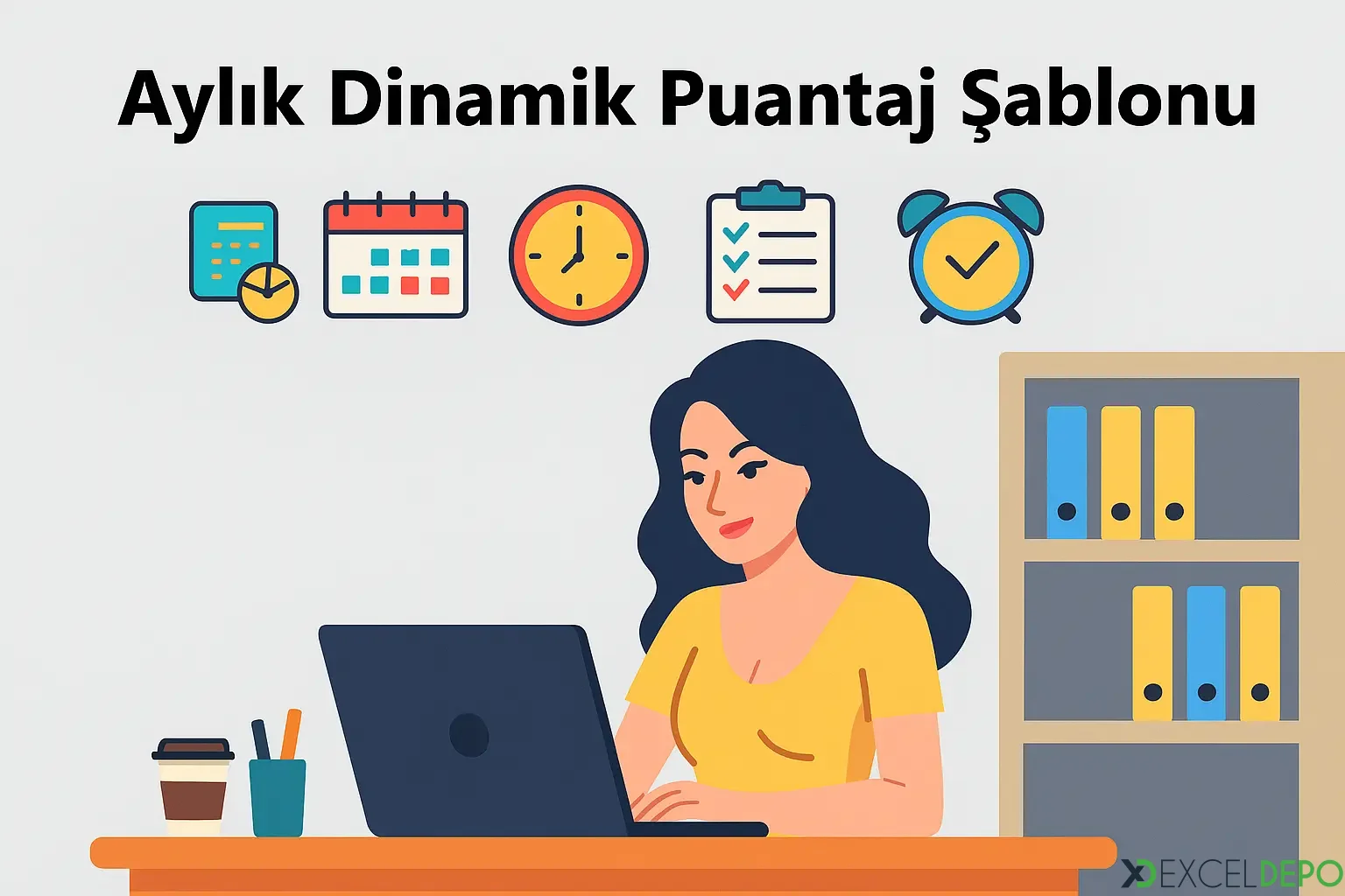 Kaynak 'Aylık Dinamik Puantaj Şablonu'