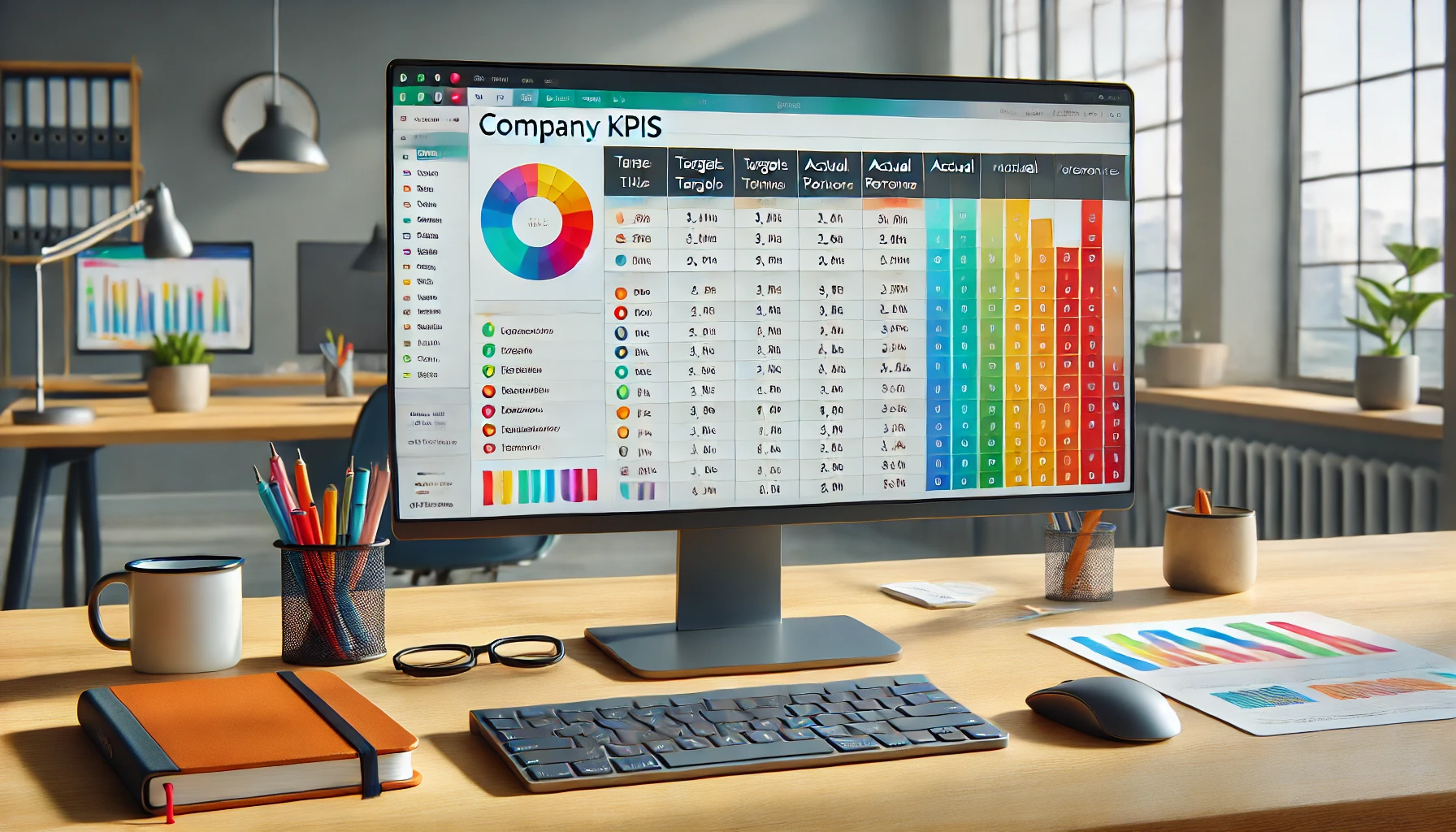 Basit Dashboard ile Şirket KPI Göstergelerini İzleme