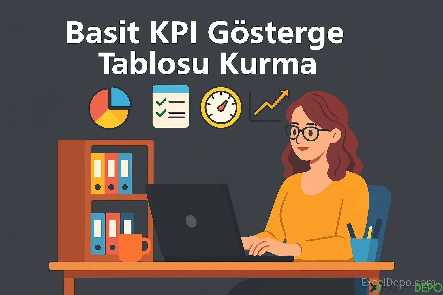 Kaynak 'Basit KPI Gösterge Tablosu Kurma'