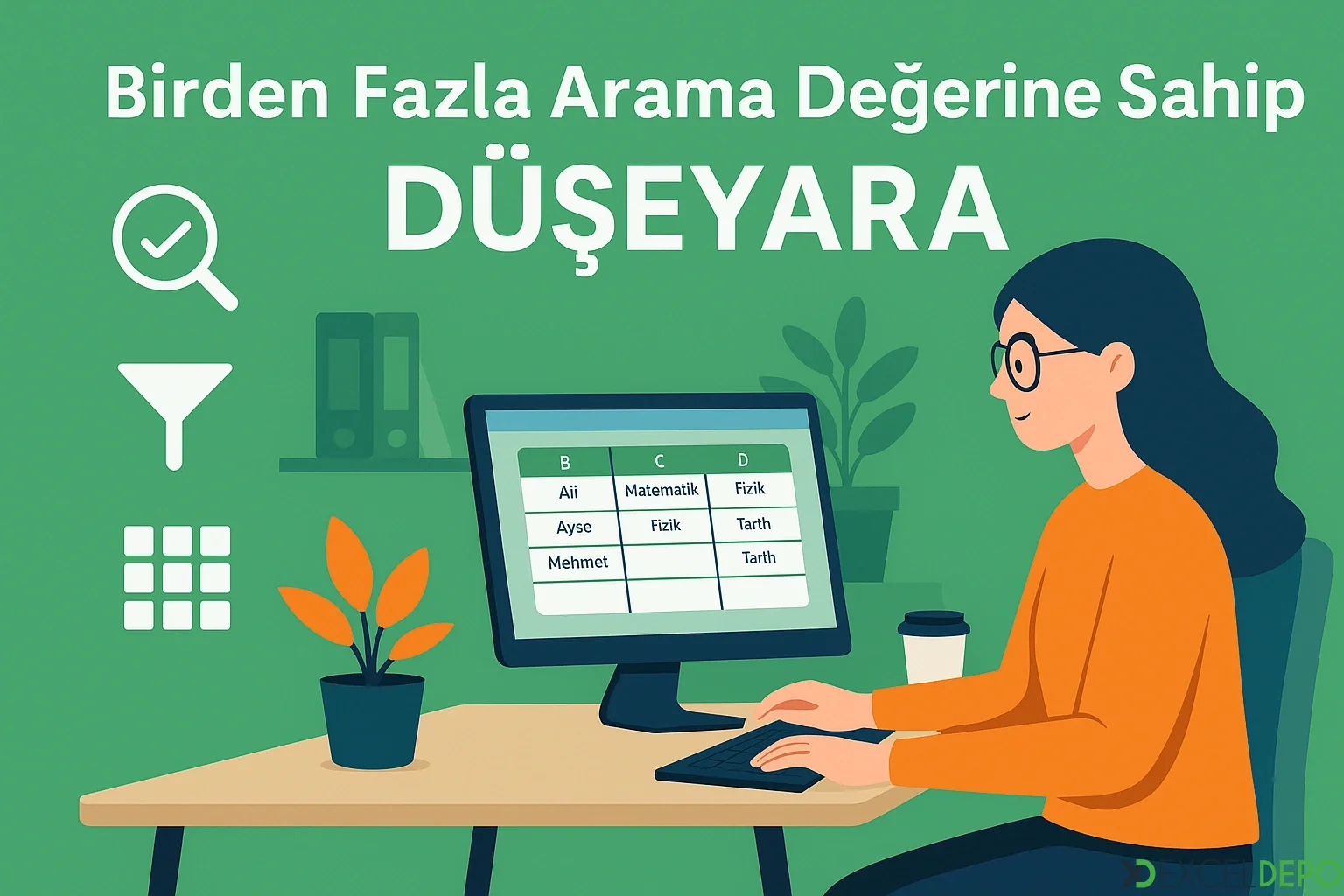 Birden Fazla Arama Değerine Sahip DÜŞEYARA