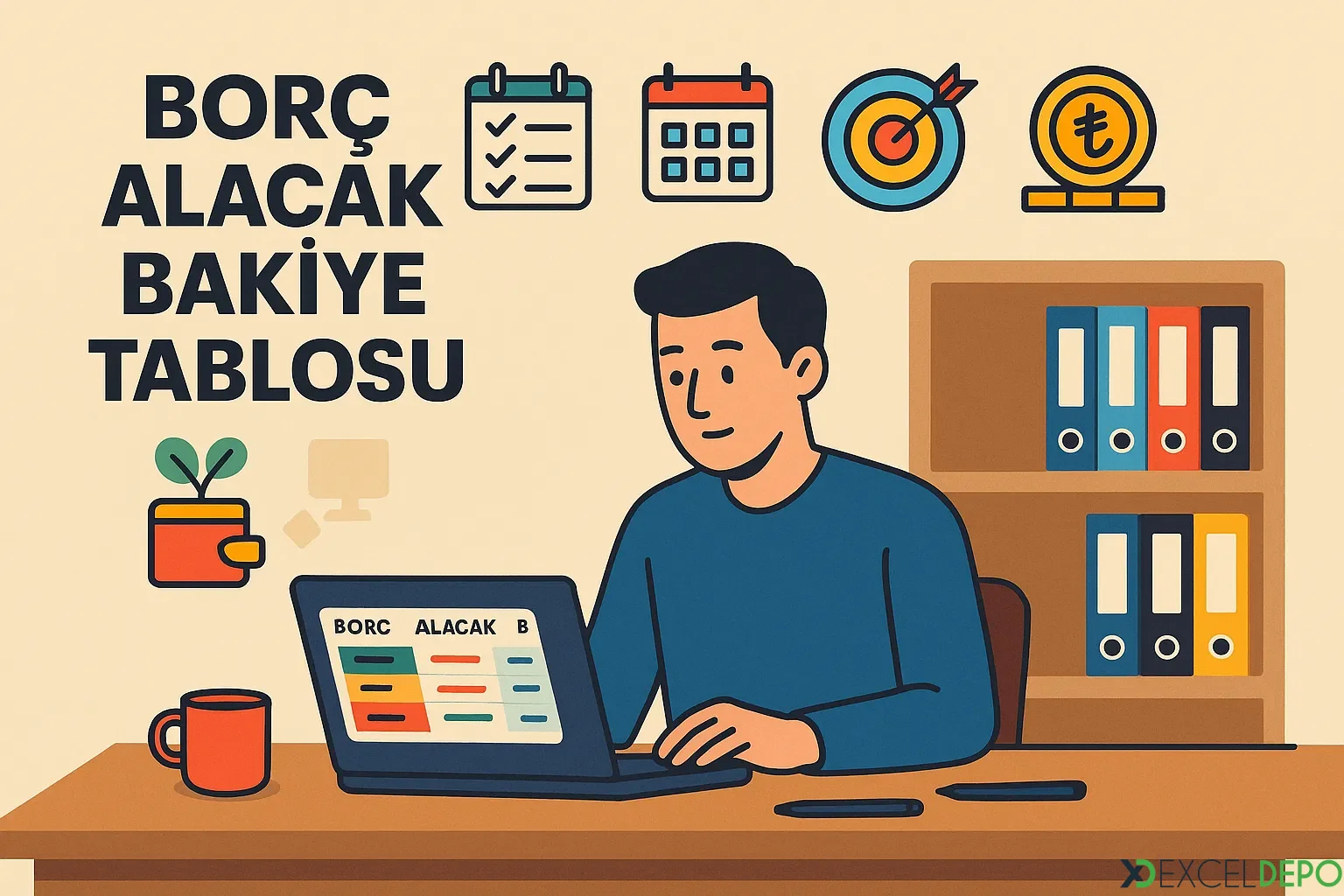 Kaynak 'Borç Alacak Bakiye Tablosu'