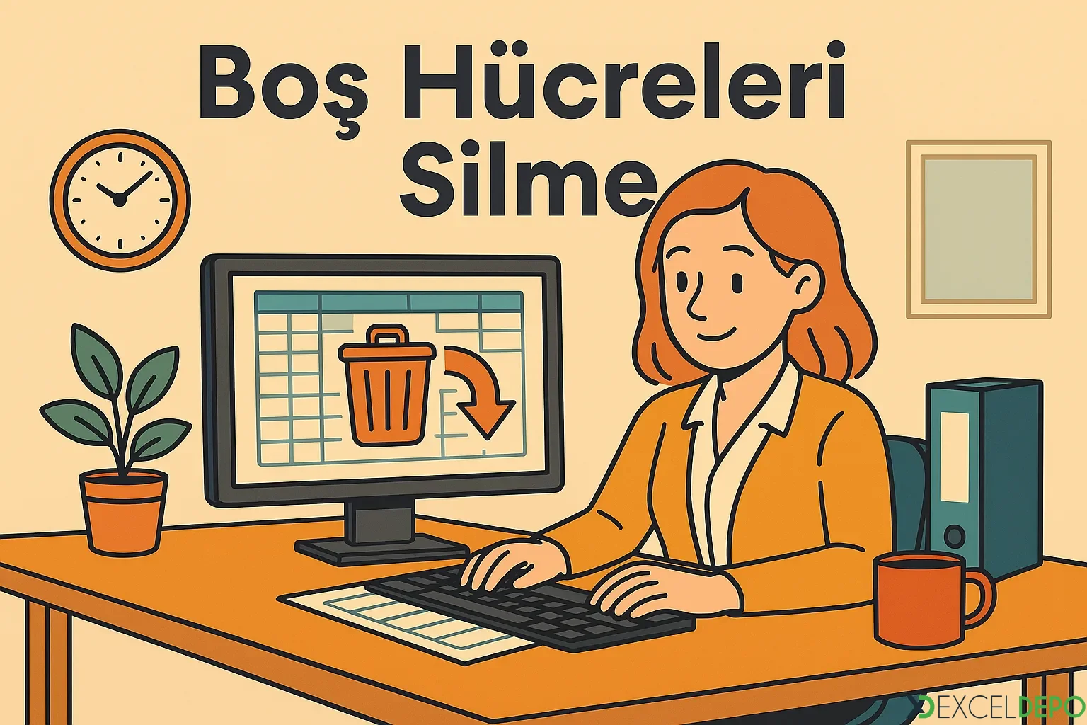Dosya 'Boş Hücreleri Silme'