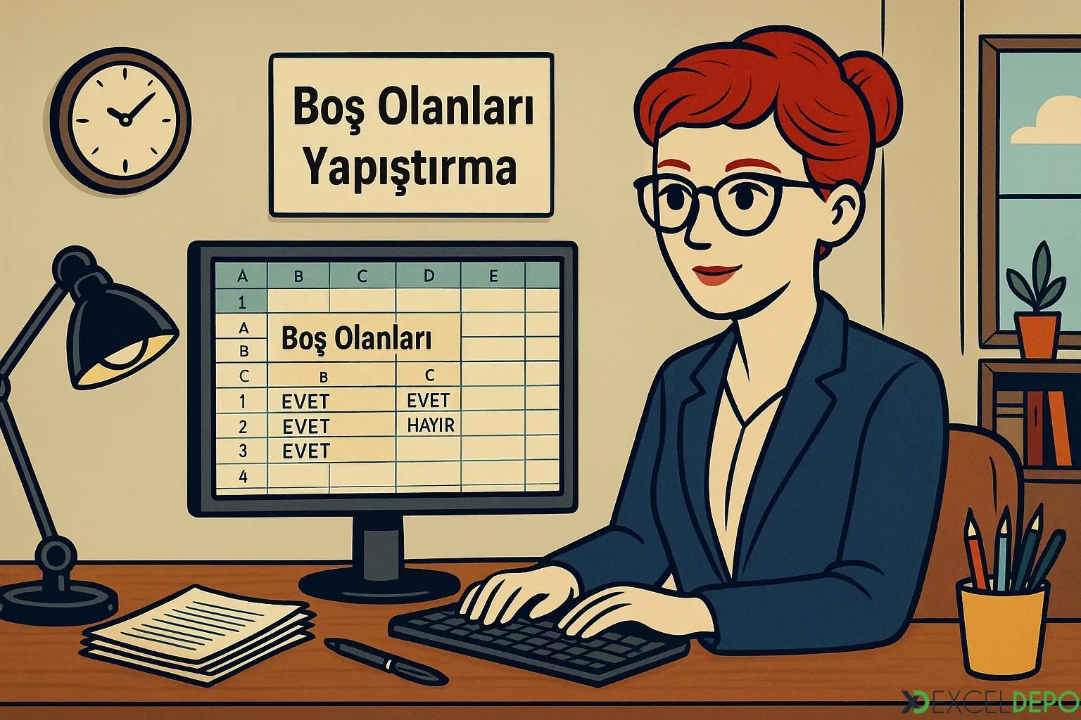 Boş Olanları Yapıştırma