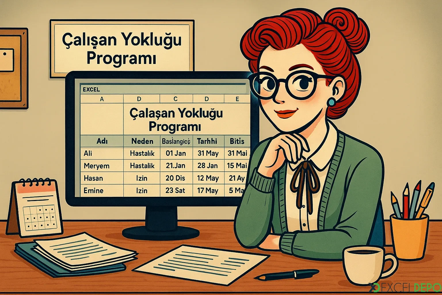 Dosya 'Çalışan Yokluğu Programı'