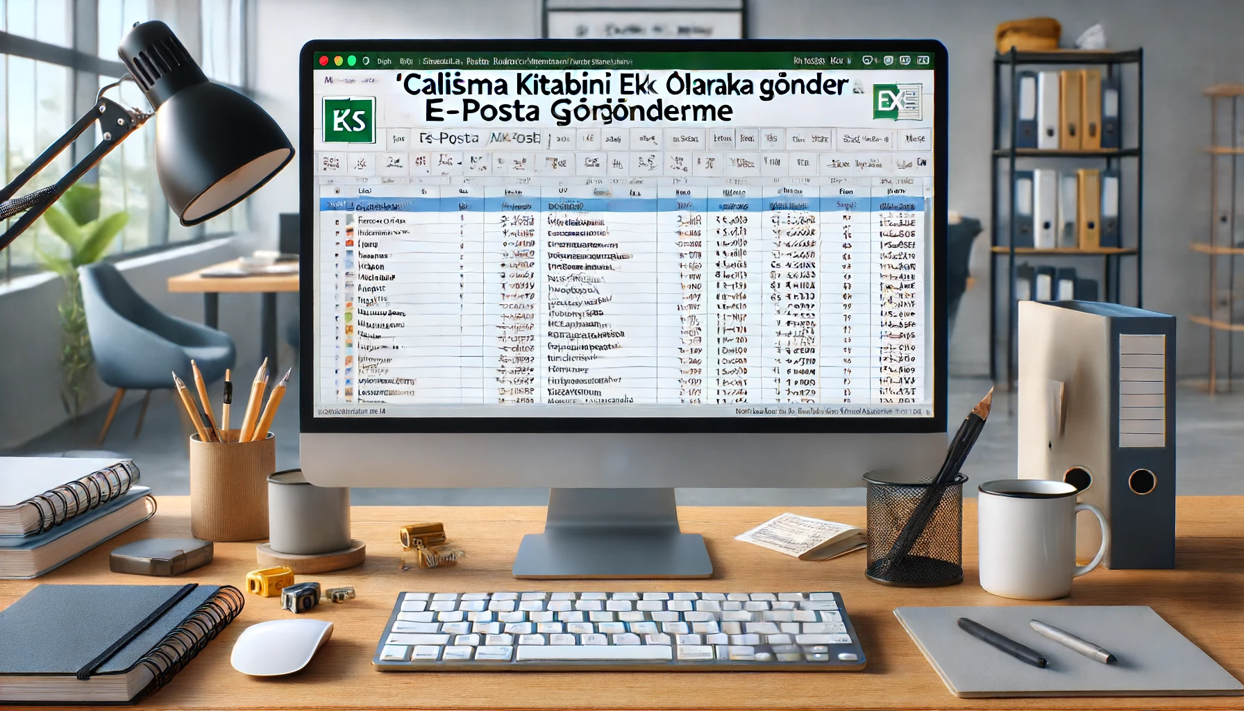 Çalışma Kitabını Ek Olarak E-Posta Gönderme