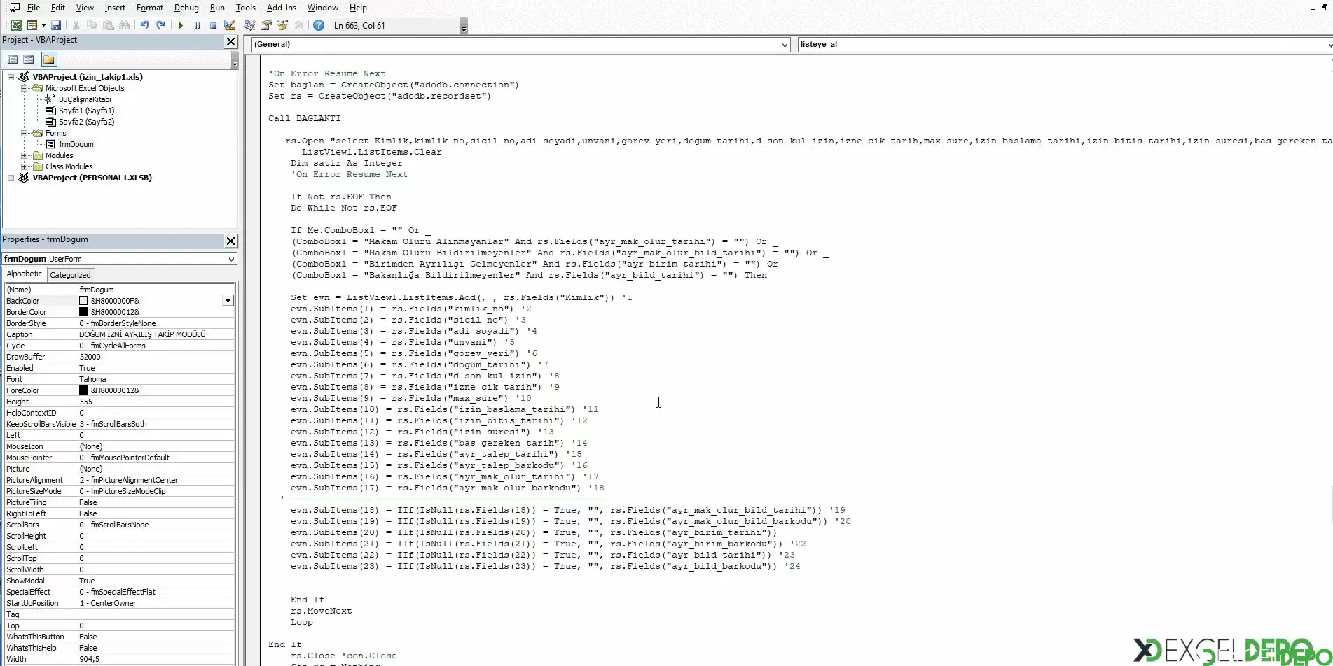 Combobox Ile Listview Nesnesini Filtreleme-1.webp