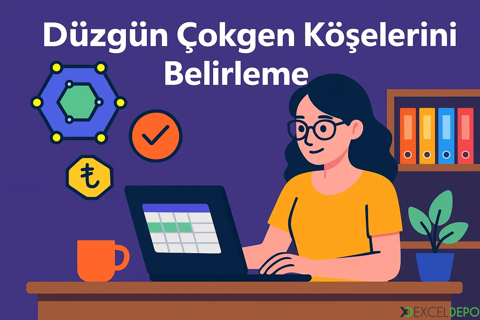 Kaynak 'Düzgün Çokgen Köşelerini Belirleme'
