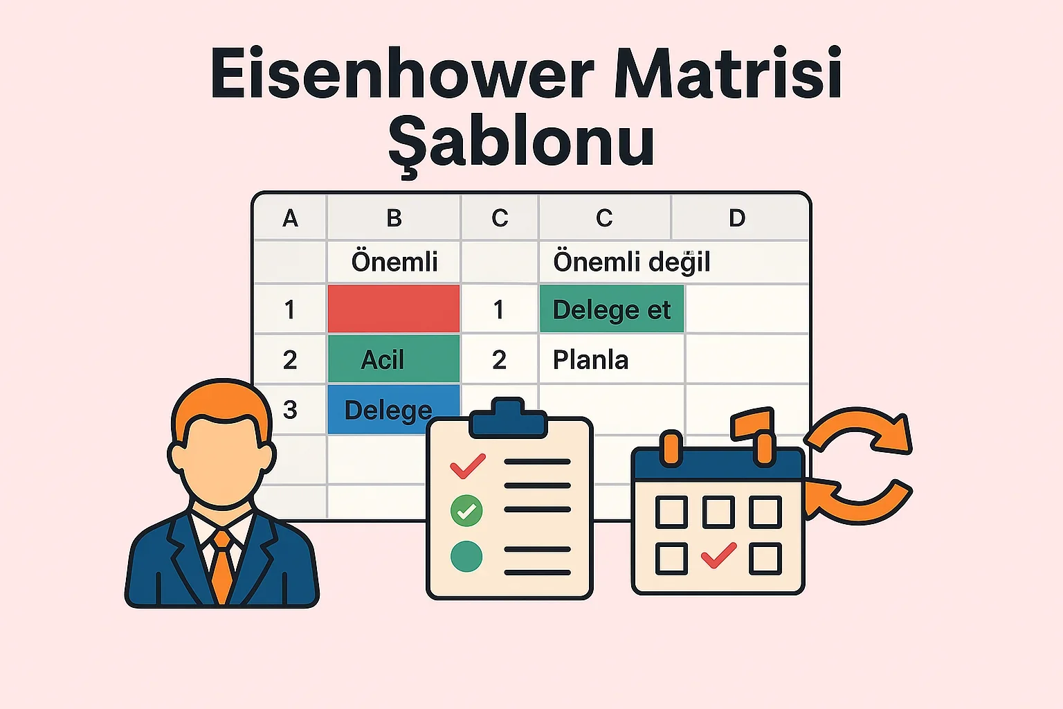 Eisenhower Matrisi Şablonu