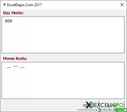 Excel ile Morse Alfabesi Kullanma-1.webp