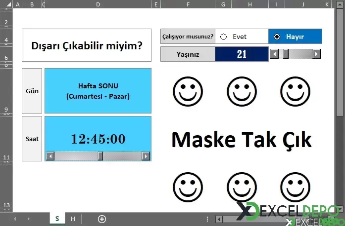 Excel ile Sokağa Çıkma Yasağı Takibi-7.webp
