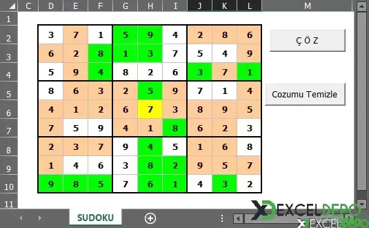 Excel ile Sudoku Oyunu Oynama-2.webp