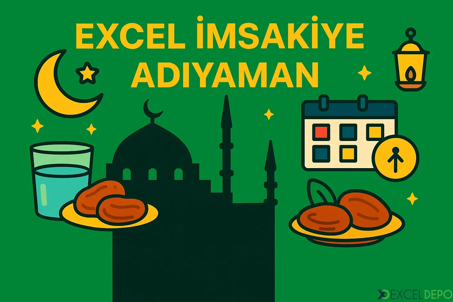 Kaynak 'Excel İmsakiye Adıyaman'