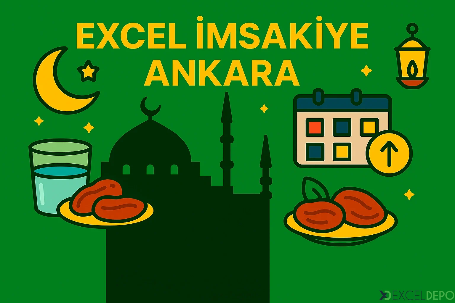 Kaynak 'Excel İmsakiye Ankara'