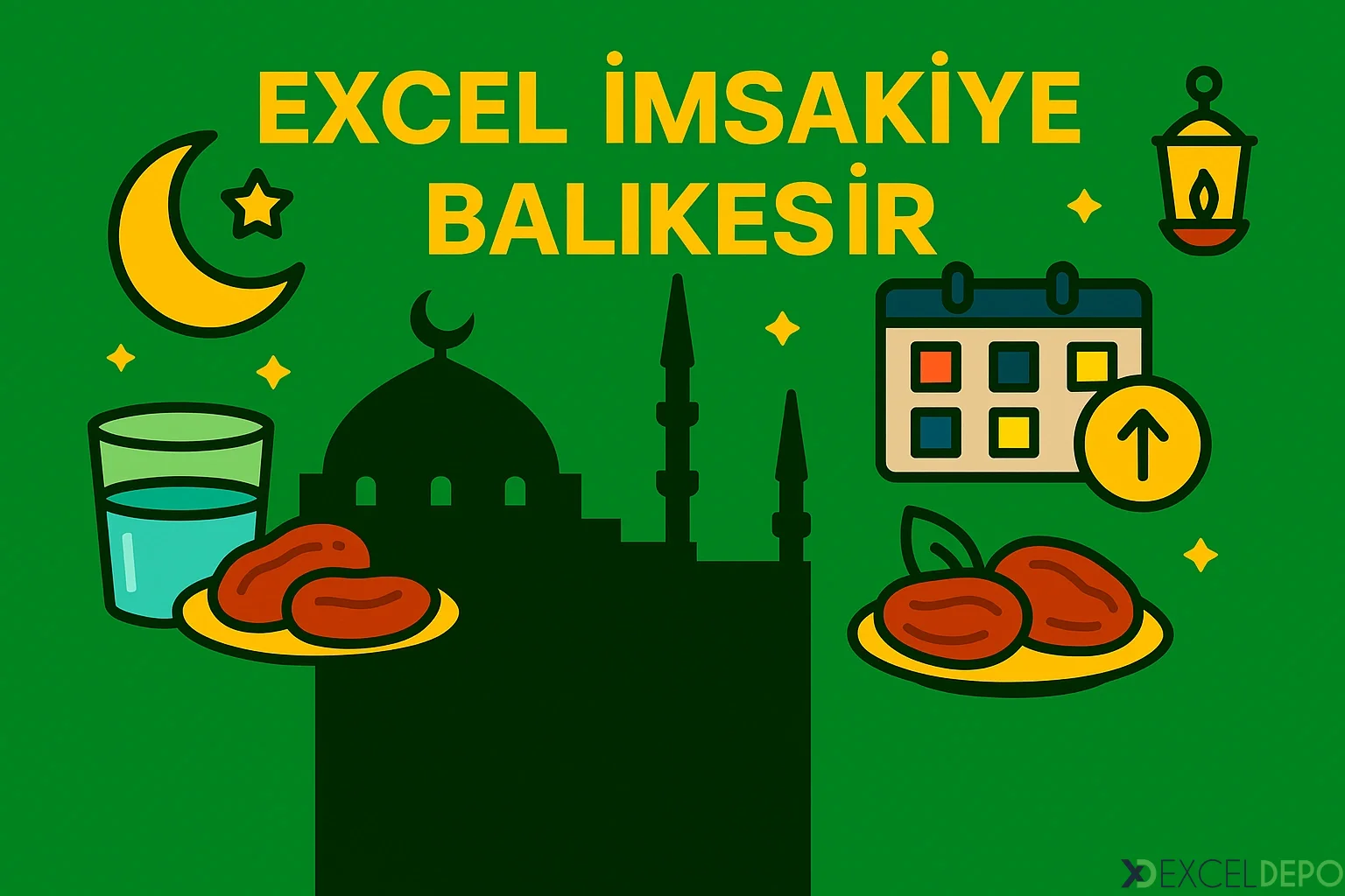 Kaynak 'Excel İmsakiye Balıkesir'