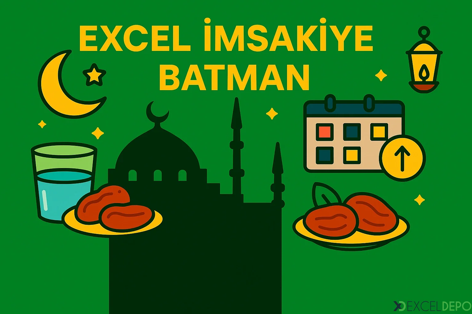 Kaynak 'Excel İmsakiye Batman'