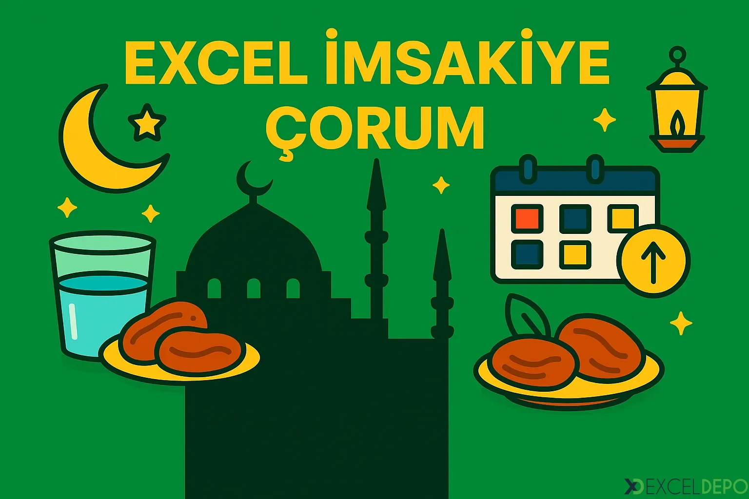 Kaynak 'Excel İmsakiye Çorum'
