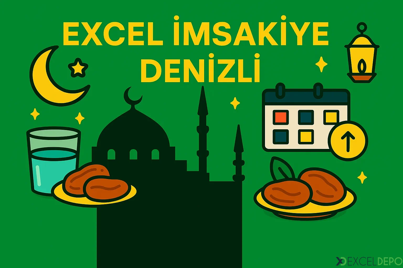 Kaynak 'Excel İmsakiye Denizli'