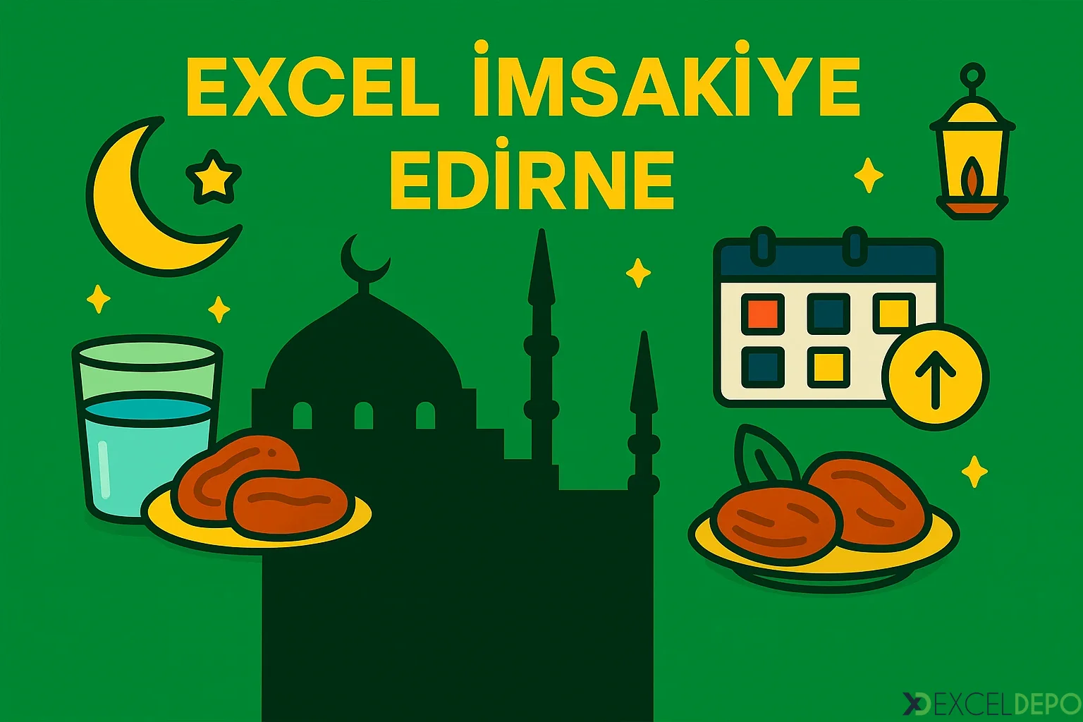 Kaynak 'Excel İmsakiye Edirne'