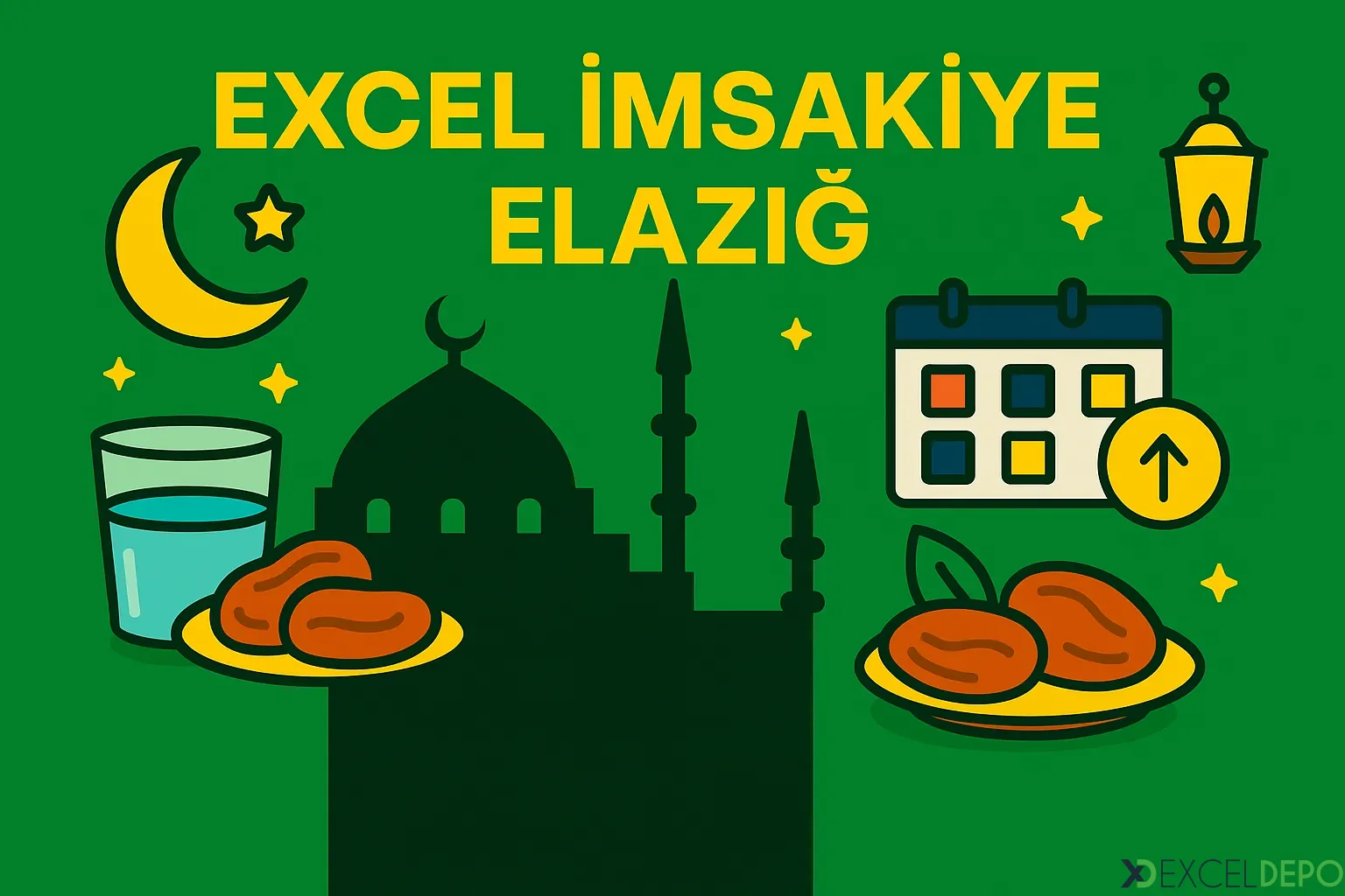 Kaynak 'Excel İmsakiye Elazığ'