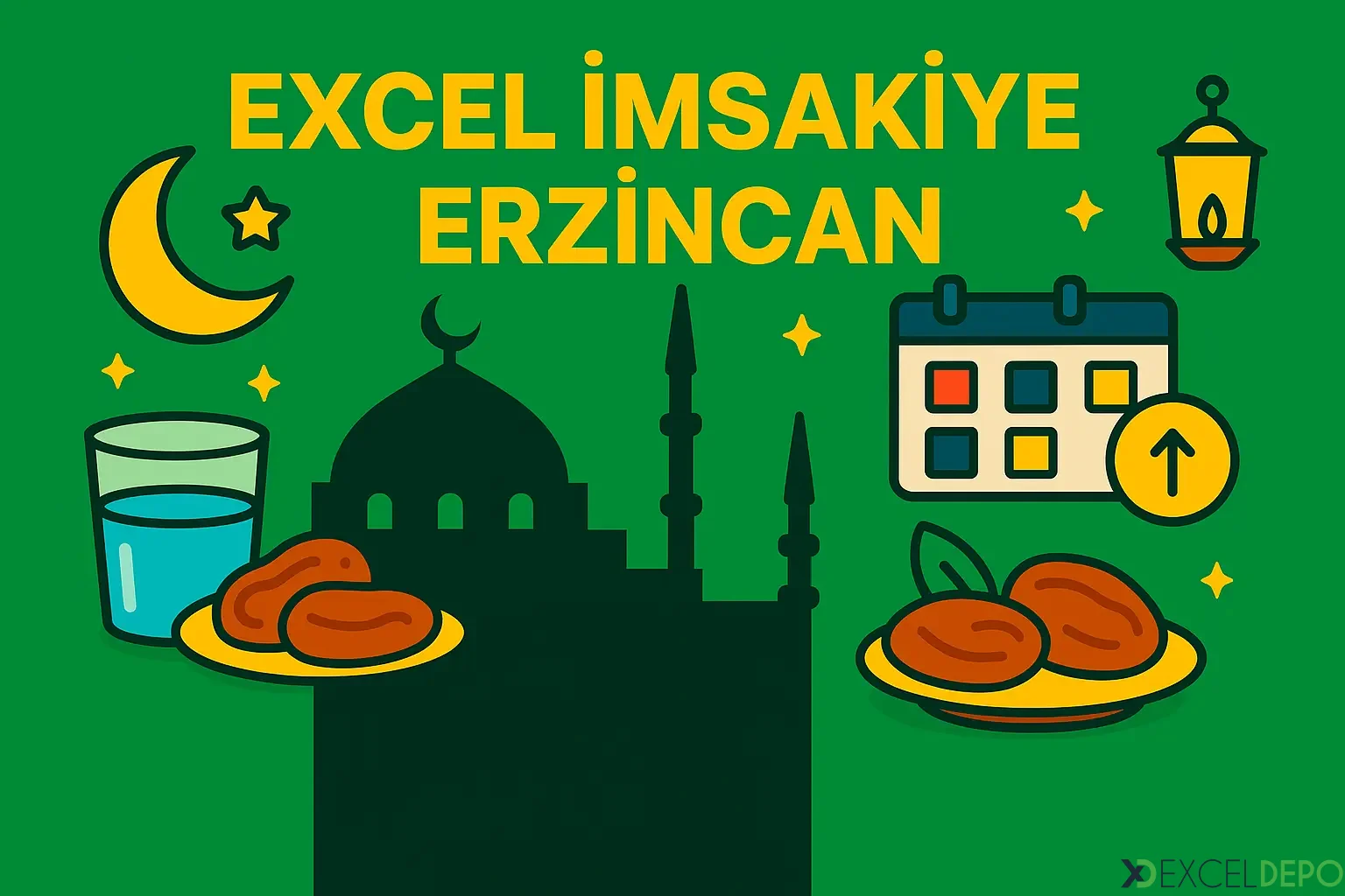 Kaynak 'Excel İmsakiye Erzincan'