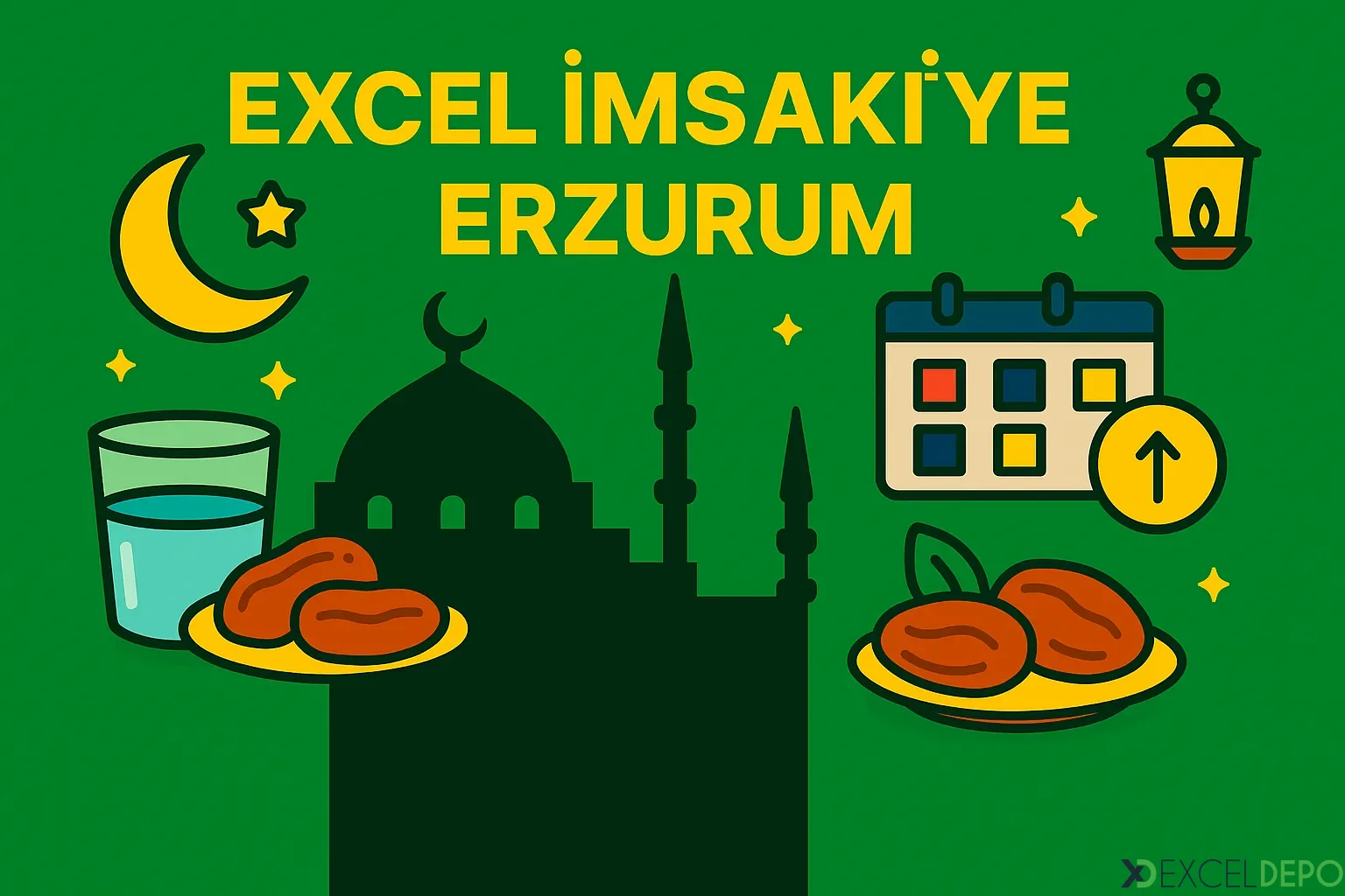 Kaynak 'Excel İmsakiye Erzurum'