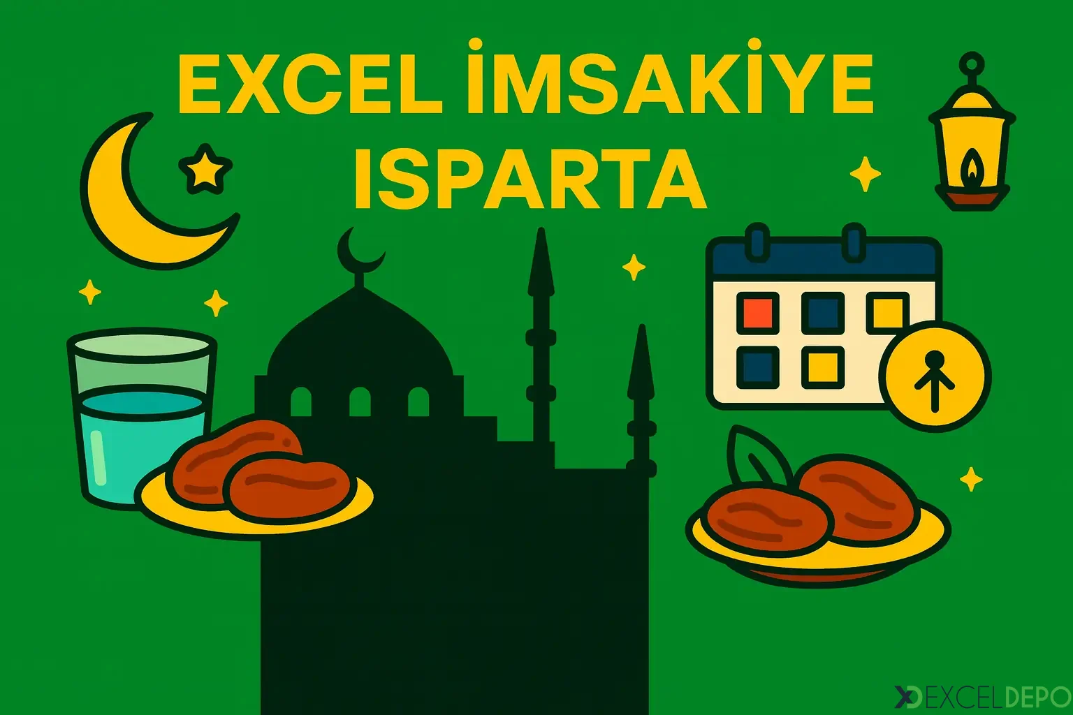 Kaynak 'Excel İmsakiye Isparta'
