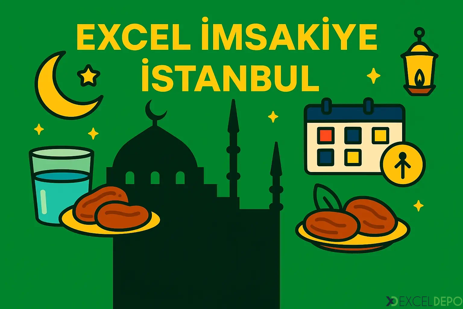 Kaynak 'Excel İmsakiye İstanbul'