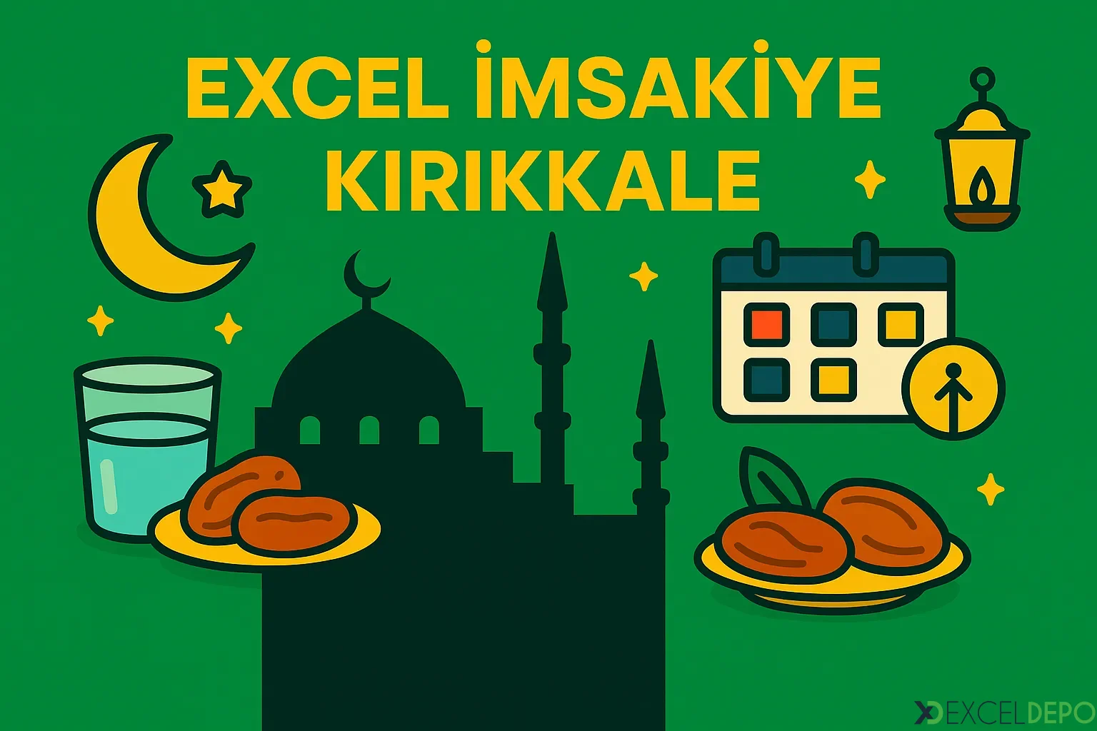 Kaynak 'Excel İmsakiye Kırıkkale'