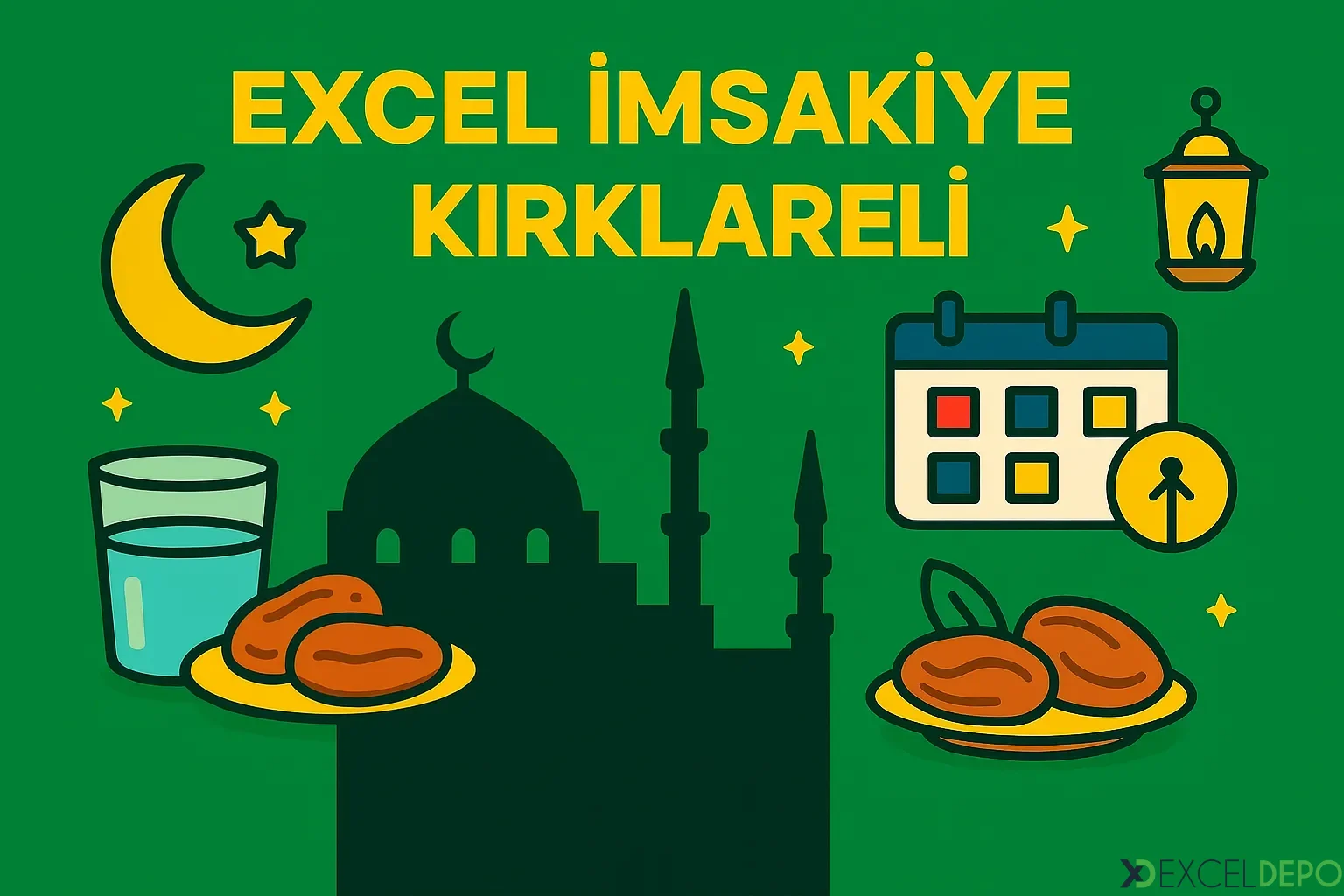Kaynak 'Excel İmsakiye Kırklareli'