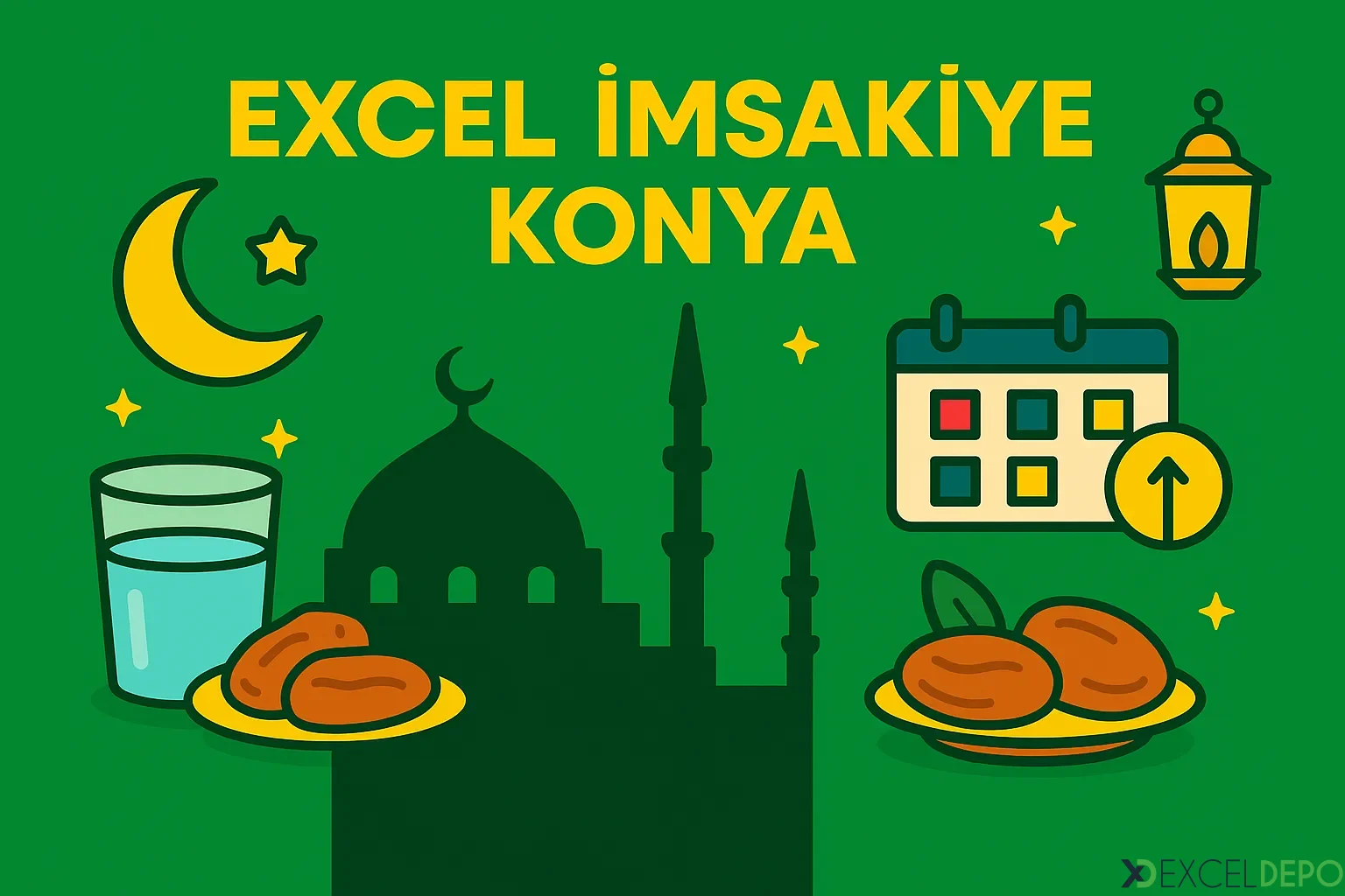 Kaynak 'Excel İmsakiye Konya'