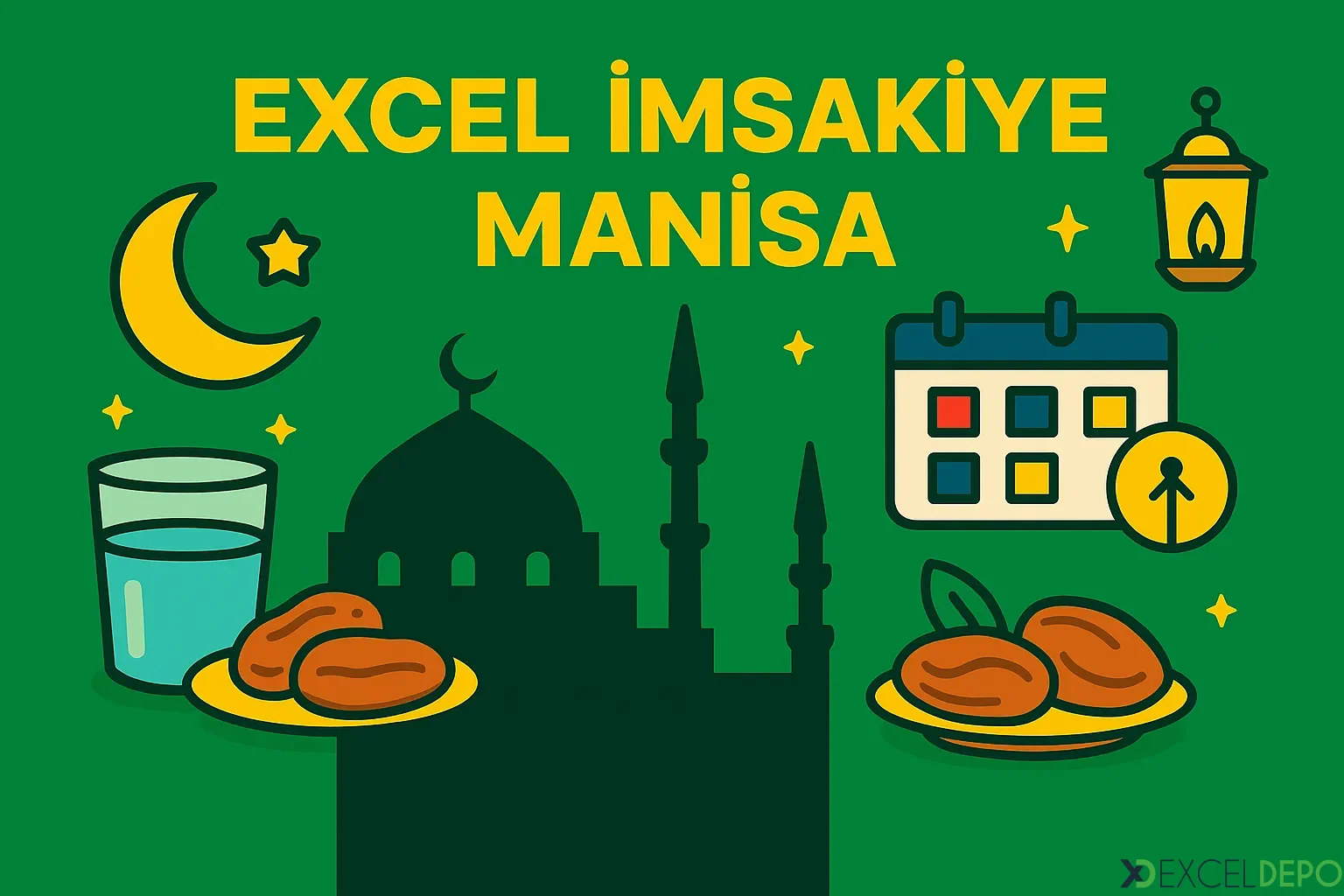 Kaynak 'Excel İmsakiye Manisa'