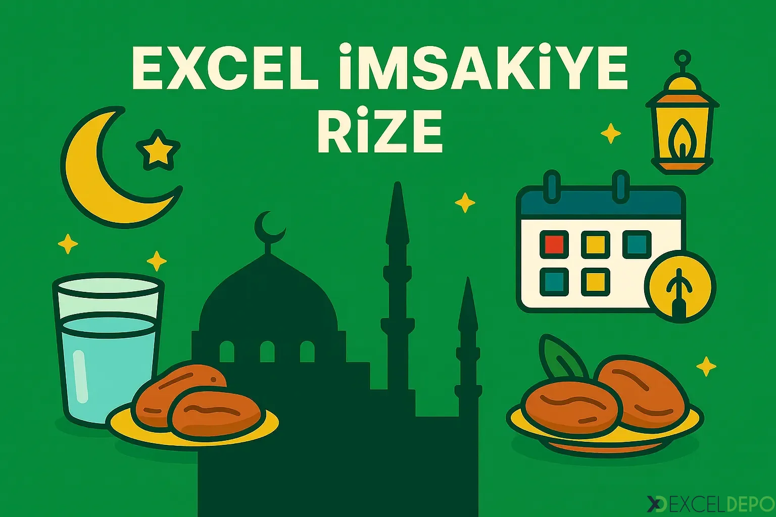 Kaynak 'Excel İmsakiye Rize'