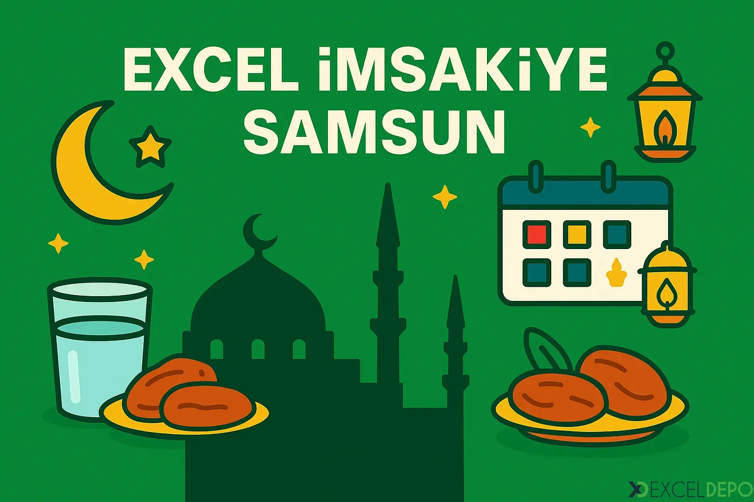 Kaynak 'Excel İmsakiye Samsun'