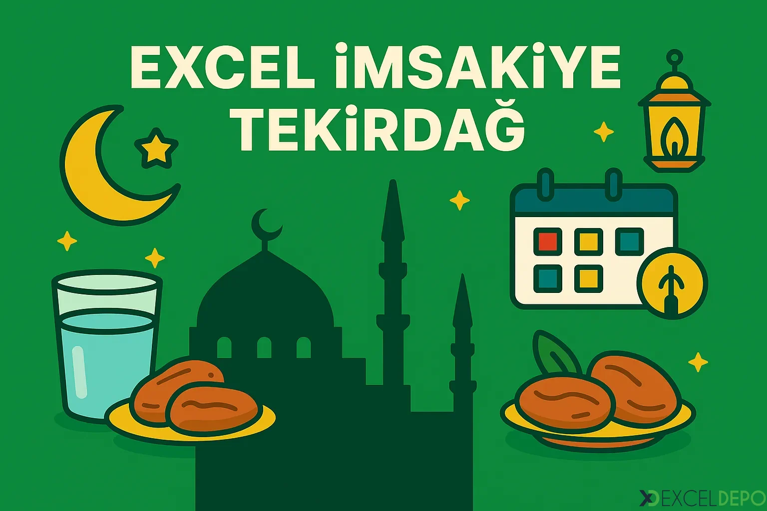 Kaynak 'Excel İmsakiye Tekirdağ'